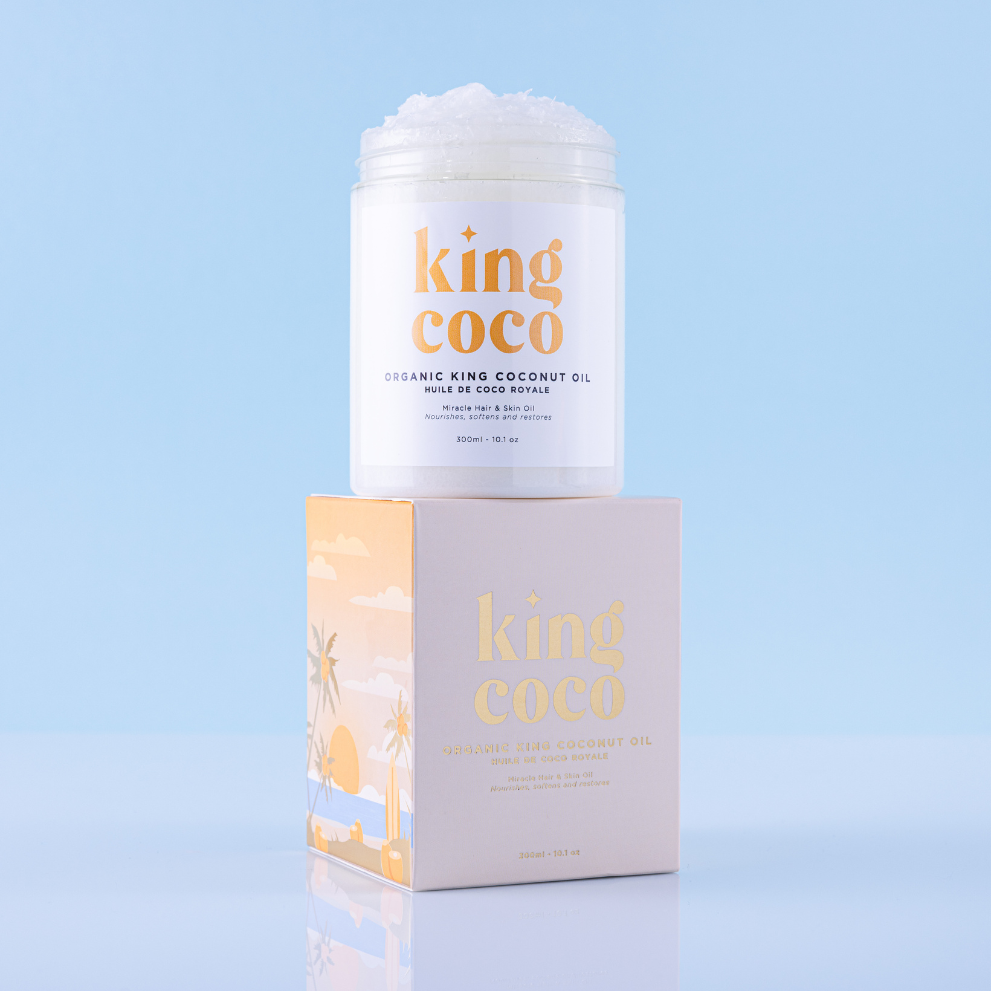 Pot de huile de noix de coco royale